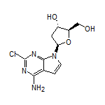 (2R,3S,5R)-5-(4-Amino-2-chloro-7H-pyrrolo[2,3-d]pyrimidin-7-yl)-2-(hydroxymethyl)tetrahydrofuran-3-ol