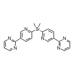 二甲基双[5-(2-嘧啶基)-2-吡啶基]硅烷