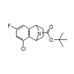 9-Boc-5-chloro-7-fluoro-1,2,3,4-tetrahydro-1,4-epiminonaphthalene