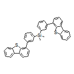 双[3-(4-二苯并噻吩基)苯基]二甲基硅烷