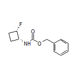 (1R,2S)-N-Cbz-2-fluoro-1-cyclobutanamine