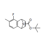9-Boc-5-fluoro-6-methyl-1,4-dihydro-1,4-epiminonaphthalene
