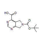6-Boc-6,7-dihydro-5H-pyrrolo[3,4-d]pyrimidine-4-carboxylic Acid