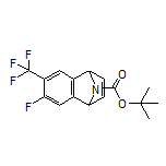 9-Boc-6-fluoro-7-(trifluoromethyl)-1,4-dihydro-1,4-epiminonaphthalene