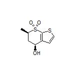 (4S,6R)-4-Hydroxy-6-methyl-5,6-dihydro-4H-thieno[2,3-b]thiopyran 7,7-Dioxide