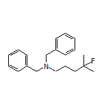 N,N-Dibenzyl-4-fluoro-4-methyl-1-pentanamine