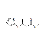 Methyl (S)-3-(2-thienylthio)butanoate