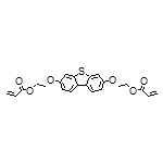 (Dibenzo[b,d]thiophene-3,7-diylbis(oxy))bis(ethane-2,1-diyl) Diacrylate