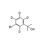 2-(3-Bromophenyl-2,4,5,6-d4)-2-propanol