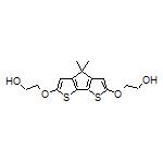 2,2'-((4,4-Dimethyl-4H-cyclopenta[1,2-b:5,4-b']dithiophene-2,6-diyl)bis(oxy))diethanol