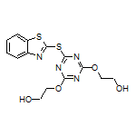 2,2'-((6-(Benzo[d]thiazol-2-ylthio)-1,3,5-triazine-2,4-diyl)bis(oxy))diethanol