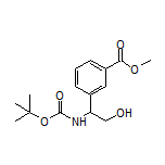 Methyl 3-[1-(Boc-amino)-2-hydroxyethyl]benzoate
