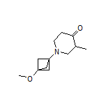 1-(3-Methoxybicyclo[1.1.1]pentan-1-yl)-3-methylpiperidin-4-one