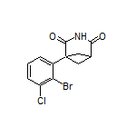 1-(2-Bromo-3-chlorophenyl)-3-azabicyclo[3.1.1]heptane-2,4-dione