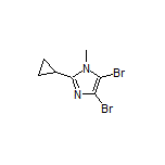 4,5-Dibromo-2-cyclopropyl-1-methylimidazole