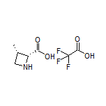 (2R,3S)-3-Methylazetidine-2-carboxylic Acid compound with Trifluoroacetic Acid