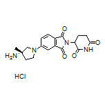 5-((S)-3-Amino-3-methylpyrrolidin-1-yl)-2-(2,6-dioxopiperidin-3-yl)isoindoline-1,3-dione Hydrochloride