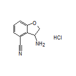 3-Amino-2,3-dihydrobenzofuran-4-carbonitrile Hydrochloride