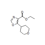 5-(四氢-2H-吡喃-4-基)噁唑-4-甲酸乙酯