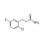 3-(2-Chloro-5-fluorophenyl)propanamide