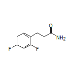 3-(2,4-Difluorophenyl)propanamide
