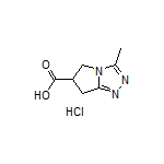 3-甲基-6,7-二氢-5H-吡咯并[2,1-c][1,2,4]三唑-6-甲酸盐酸盐