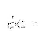 3-(Difluoromethyl)tetrahydrofuran-3-amine Hydrochloride