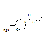 7-(氨甲基)-1,4-氧氮杂环庚烷-4-甲酸叔丁酯