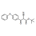 tert-Butyl 2-Cyano-3-oxo-3-(4-phenoxyphenyl)propanoate