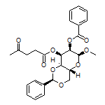 (2R,4aR,6S,7R,8R,8aR)-6-Methoxy-8-[(4-oxopentanoyl)oxy]-2-phenylhexahydropyrano[3,2-d][1,3]dioxin-7-yl Benzoate
