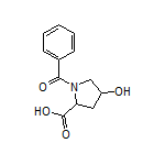 1-Benzoyl-4-hydroxypyrrolidine-2-carboxylic Acid
