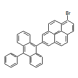 1-Bromo-7-(10-phenyl-9-anthryl)pyrene