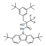 N-(2,7-Di-tert-butyl-9H-carbazol-9-yl)-2-(3,5-di-tert-butylbenzyl)-3,3,3-trifluoro-2-hydroxypropanamide
