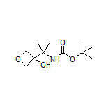 3-(2-(Boc-amino)propan-2-yl)oxetan-3-ol