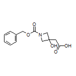 2-(1-((Benzyloxy)carbonyl)-3-hydroxyazetidin-3-yl)acetic Acid