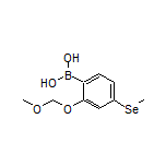 (2-(Methoxymethoxy)-4-(methylselanyl)phenyl)boronic Acid