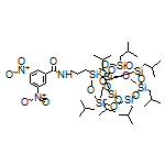 N-[3-(3,5,7,9,11,13,15-Heptaisobutyl-2,4,6,8,10,12,14,16,17,18,19,20-dodecaoxa-1,3,5,7,9,11,13,15-octasilapentacyclo[9.5.1.13,9.15,15.17,13]icosan-1-yl)propyl]-3,5-dinitrobenzamide