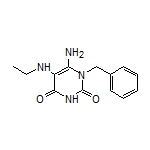 6-氨基-1-苄基-5-(乙胺基)嘧啶-2,4(1H,3H)-二酮