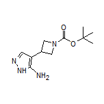 4-(1-Boc-azetidin-3-yl)-1H-pyrazol-5-amine