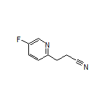 3-(5-Fluoropyridin-2-yl)propanenitrile