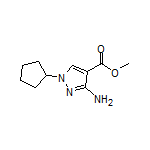 3-氨基-1-环戊基-1H-吡唑-4-甲酸甲酯