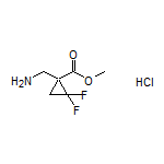 1-(氨甲基)-2,2-二氟环丙烷-1-甲酸甲酯盐酸盐