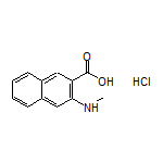 3-(Methylamino)-2-naphthoic Acid Hydrochloride