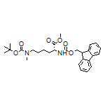 Methyl N6-Boc-N2-Fmoc-N6-methyl-D-lysinate