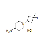 1-(3,3-Difluorocyclobutyl)piperidin-4-amine Hydrochloride