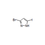 3-Bromo-5-iodo-1H-pyrazole
