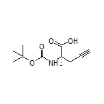 (R)-2-(Boc-amino)-2-methylpent-4-ynoic acid