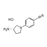 (S)-4-(3-Aminopyrrolidin-1-yl)benzonitrile Hydrochloride