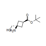 tert-Butyl (1s,3s)-3-Amino-3-(hydroxymethyl)cyclobutane-1-carboxylate