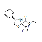 Ethyl (4R)-4-Phenyl-2-(trifluoromethyl)oxazolidine-2-carboxylate